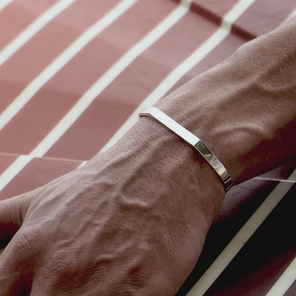 BRAZALETE SELLO ÚNICO EN PLATA