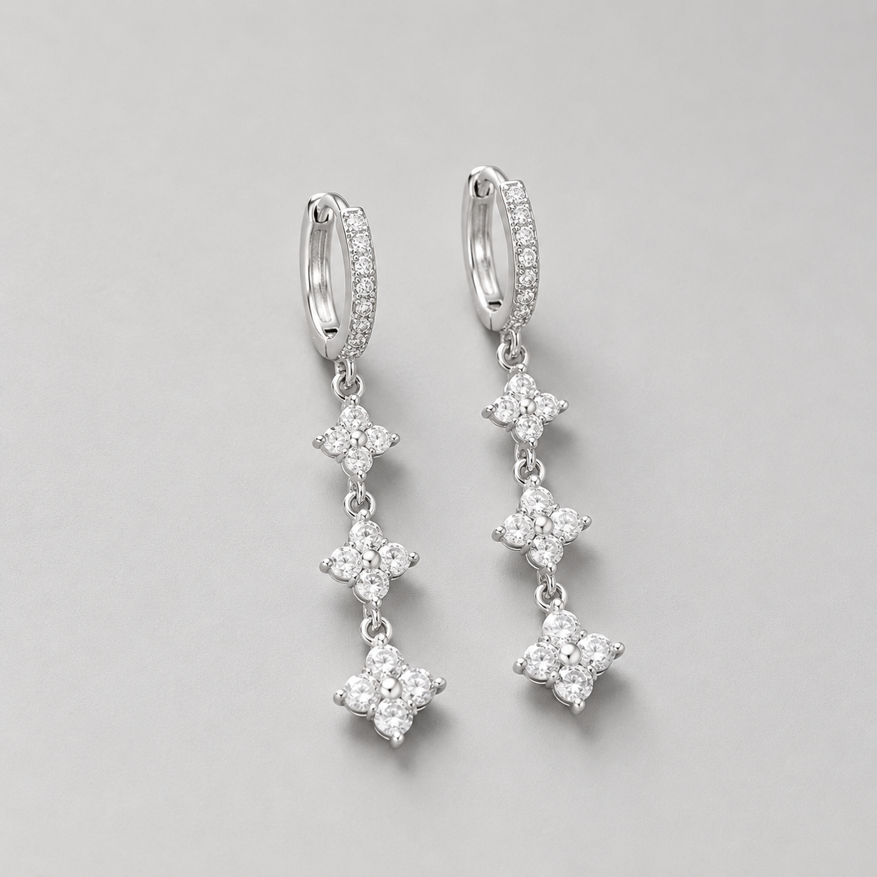 PENDIENTES FLOR
