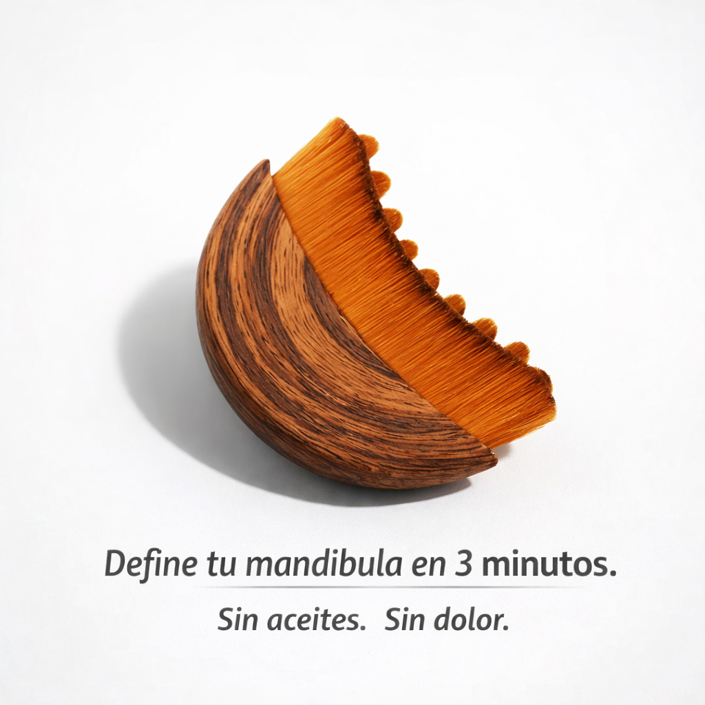 Cepillo Facial Linfático Dual Contour