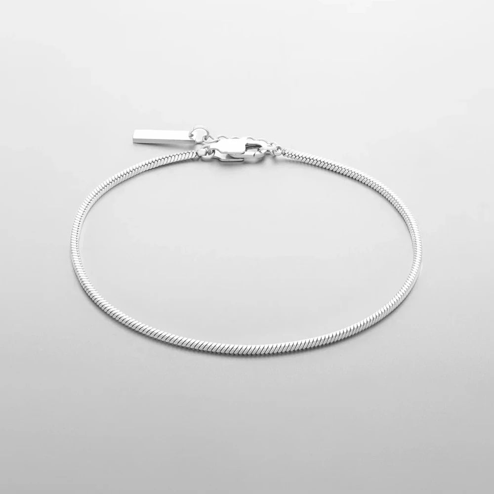PULSERA DE CADENA CUADRADA
