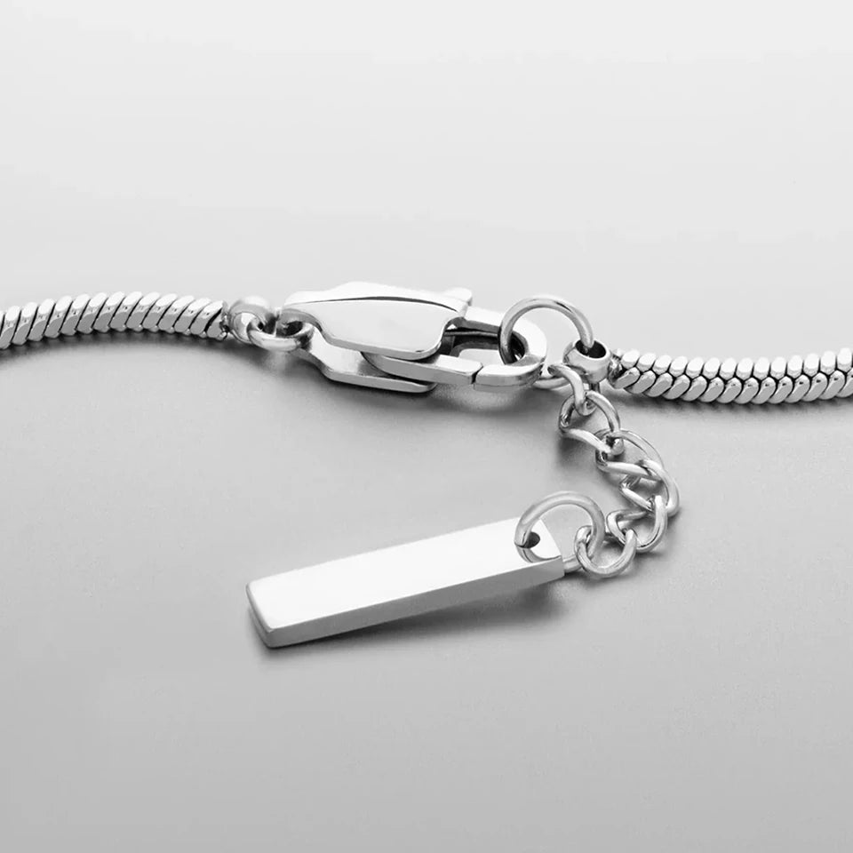PULSERA DE CADENA CUADRADA