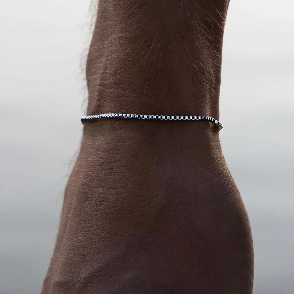 PULSERA CADENA CAJA