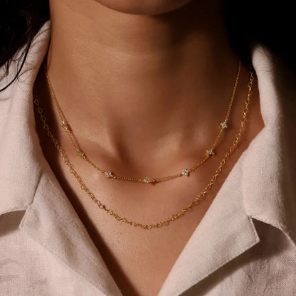 COLLAR CRYSTAL STAR