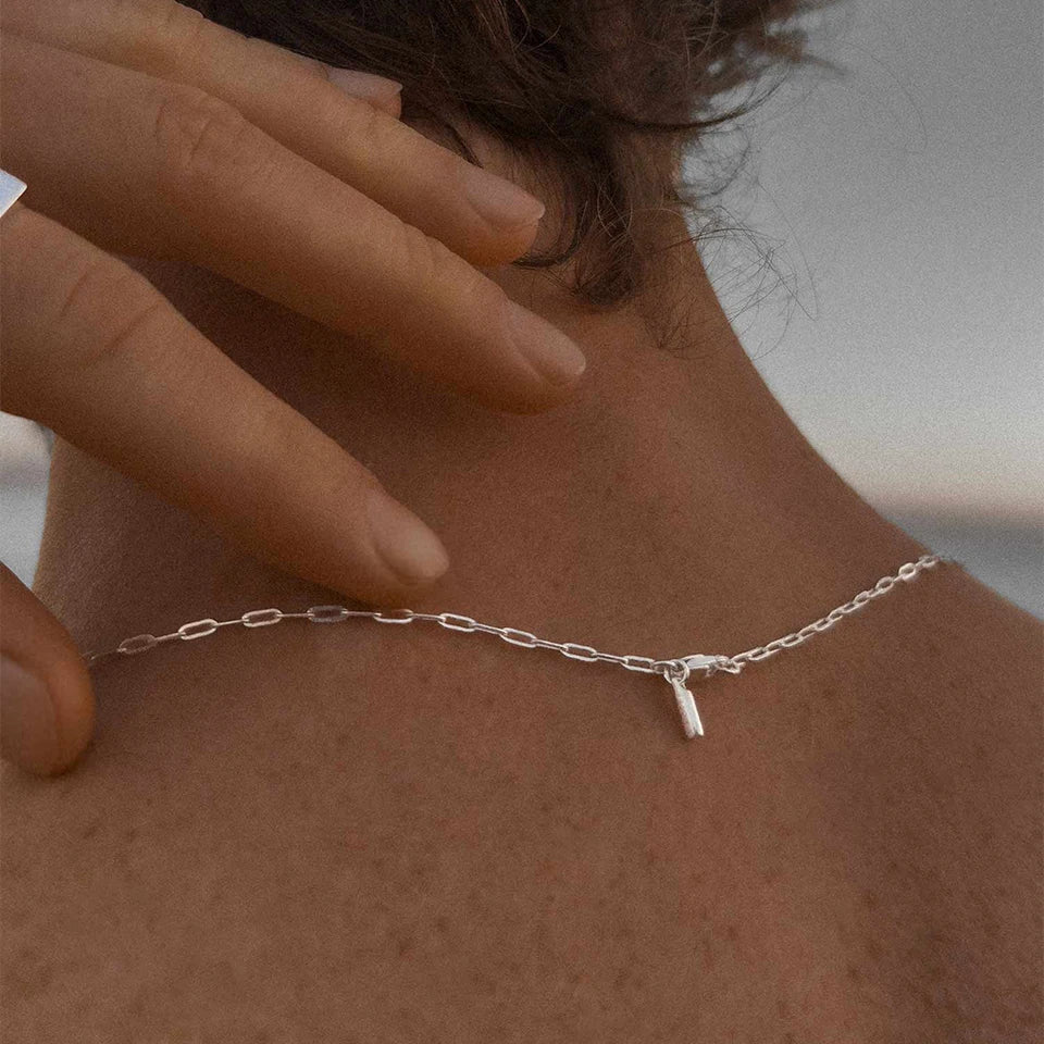 COLLAR COLGANTE CADENA DE CLIP