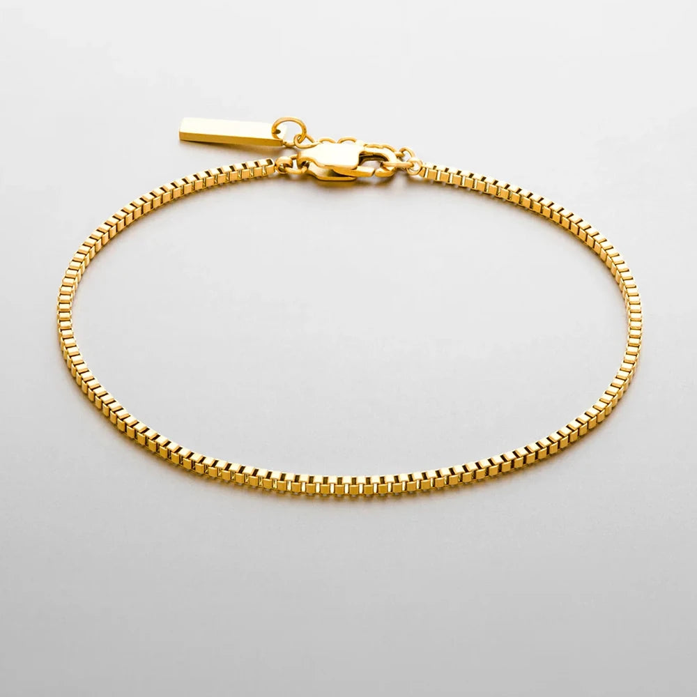 PULSERA CADENA CAJA