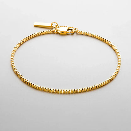 PULSERA CADENA CAJA