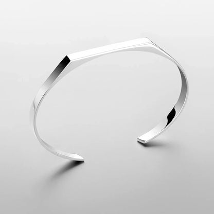 BRAZALETE SELLO ÚNICO EN PLATA