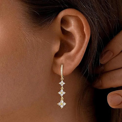 PENDIENTES FLOR