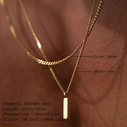 COLLAR COLGANTE CADENA