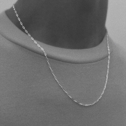 COLLAR COLGANTE CADENA DE CLIP