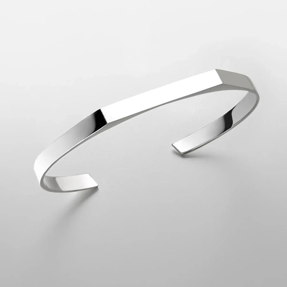 BRAZALETE SELLO ÚNICO EN PLATA