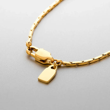 COLLAR COLGANTE CADENA DE ALAMBRE