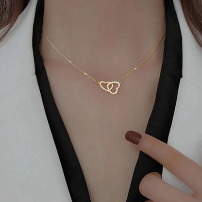 COLLAR CORAZONES UNIDOS