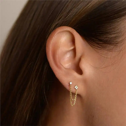 PENDIENTES DE CADENA DE GRACIA
