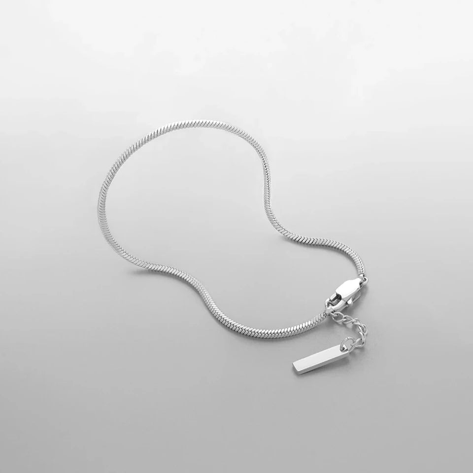 PULSERA DE CADENA CUADRADA