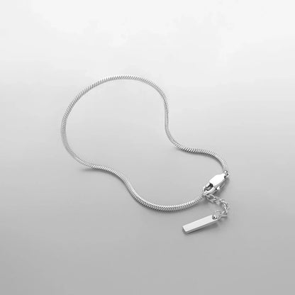 PULSERA DE CADENA CUADRADA