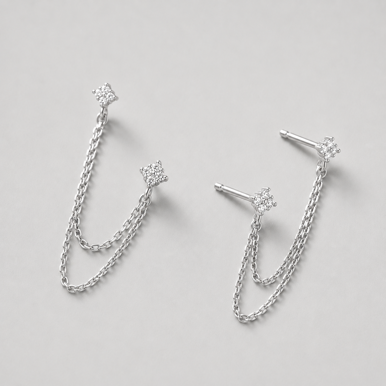 PENDIENTES DE CADENA DE GRACIA