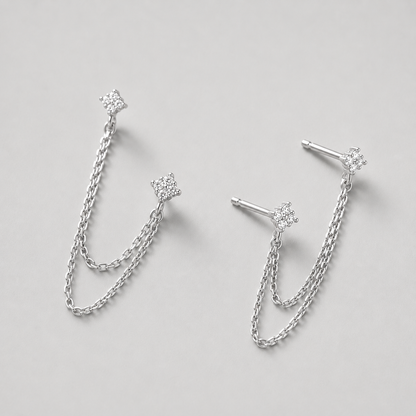 PENDIENTES DE CADENA DE GRACIA