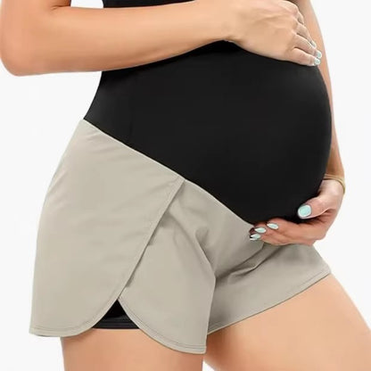 Maternity Bump Shorts · Over-Belly Fit