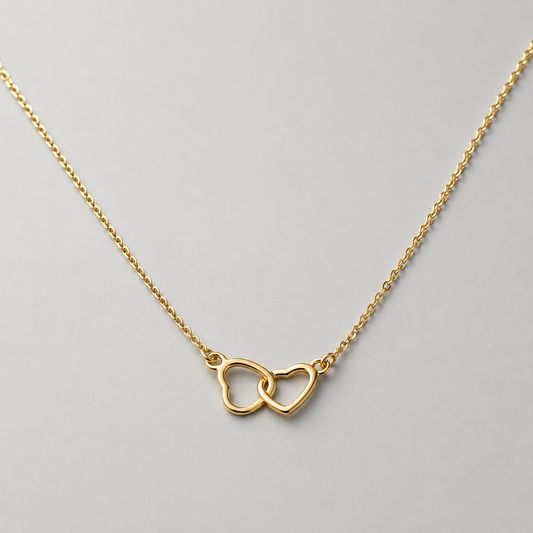 COLLAR CORAZONES UNIDOS