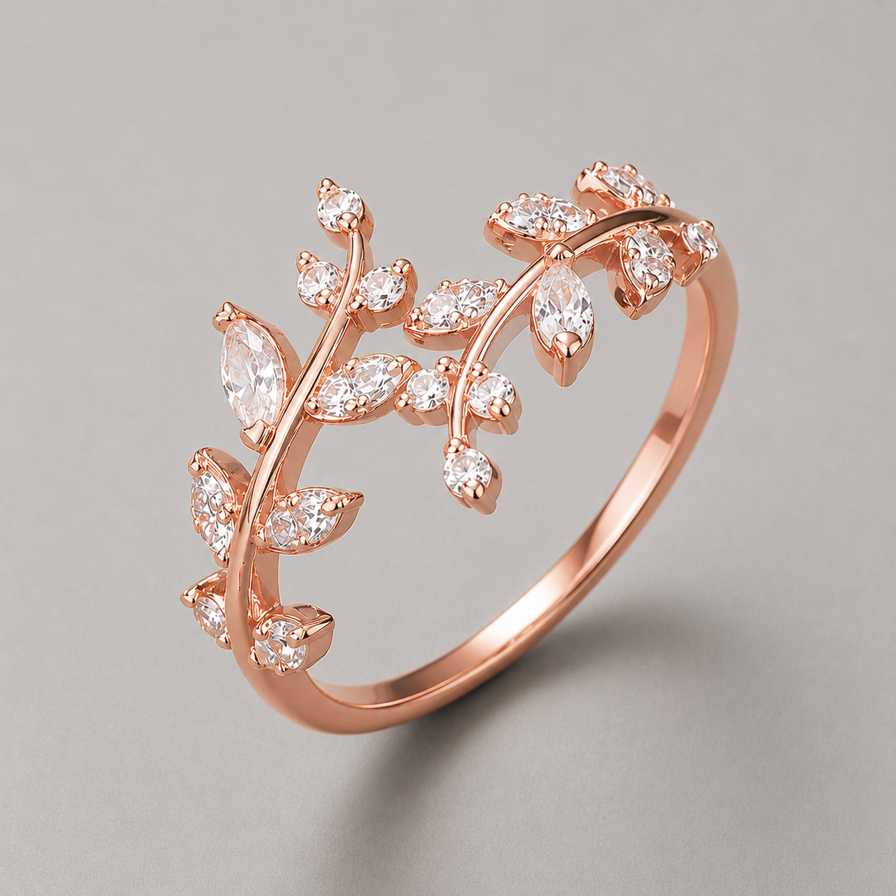 ANILLO DE HOJAS