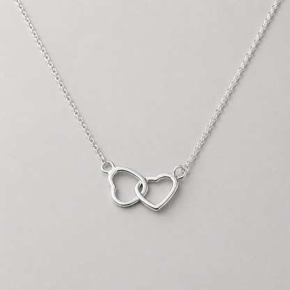COLLAR CORAZONES UNIDOS