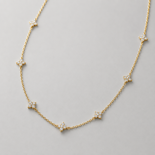 COLLAR CRYSTAL STAR